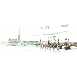 Bordeaux - Le Pont de pierre